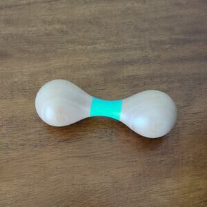 Lovevery Wooden Rattle from The Charmer Play Kit 3-4M Like New